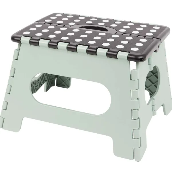 Merk Opvouwbaar Opstapkrukje Groen,Zwart Best