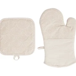 Rösle Ovenhandschoen En Pannenlap Grijs,Groen,Wit,Zwart