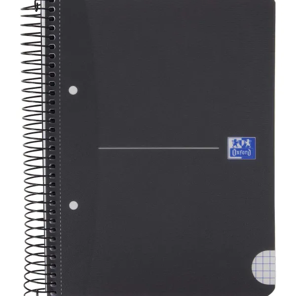 Oxford Projectboek Zwart,Blauw,Grijs