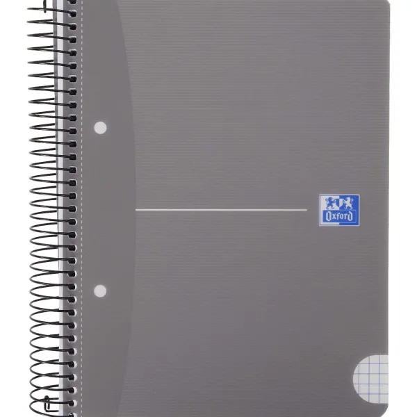 Oxford Projectboek Zwart,Blauw,Grijs