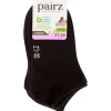 Pairz Sneakersokken Zwart Clearance
