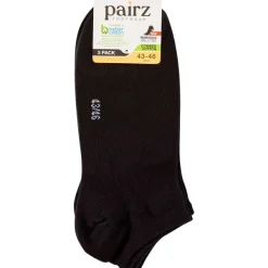 Pairz Sneakersokken Zwart Sale