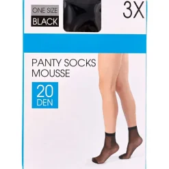 Lotto Pantykousjes 20 Denier Beige,Zwart New