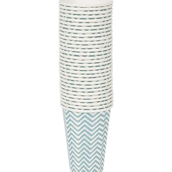 Merk Papieren Bekers Meerkleurig,Print