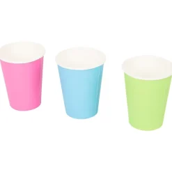 Merk Papieren Bekers Meerkleurig Hot