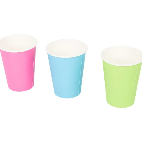 Merk Papieren Bekers Meerkleurig Hot