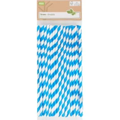 Merk Papieren Buigrietjes Blauw,Geel,Groen,Oranje,Rood,Roze Discount