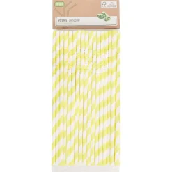 Merk Papieren Buigrietjes Blauw,Geel,Groen,Oranje,Rood,Roze Discount