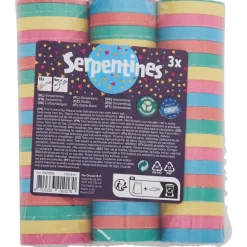 Merk Party Serpentines Meerkleurig Discount