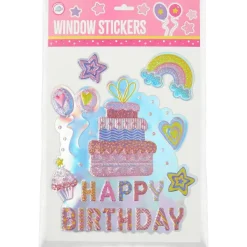 Disney Party Universe Verjaardagsraamsticker Discount