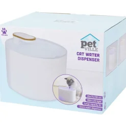 Merk Pet Ville Elektrische Drinkbak Zwart Outlet