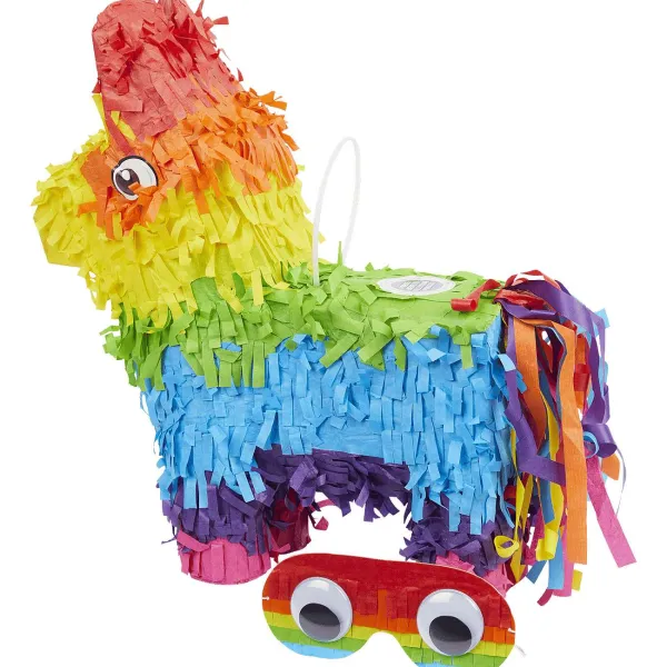 Merk Pi Ata Met Masker Groen,Meerkleurig Clearance