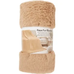 Paw Patrol Plaid Van Imitatiebont Beige,Roze,Wit New