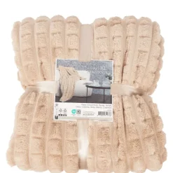 Merk Plaid Xl Beige,Roze,Wit Best