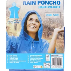 Boa Poncho Blauw