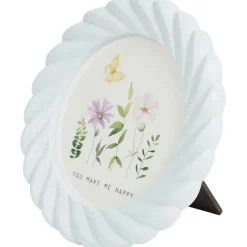 Merk Porseleinen Fotolijst Beige,Blauw,Groen,Roze Best