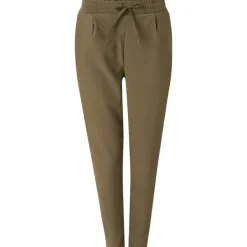 Pretty Legs Geribde Broek Zwart,Groen Hot