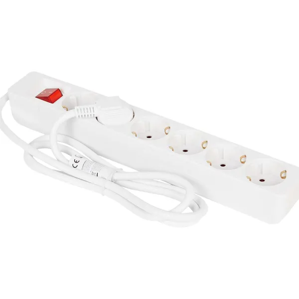 Pro-max Stekkerdoos Wit Hot