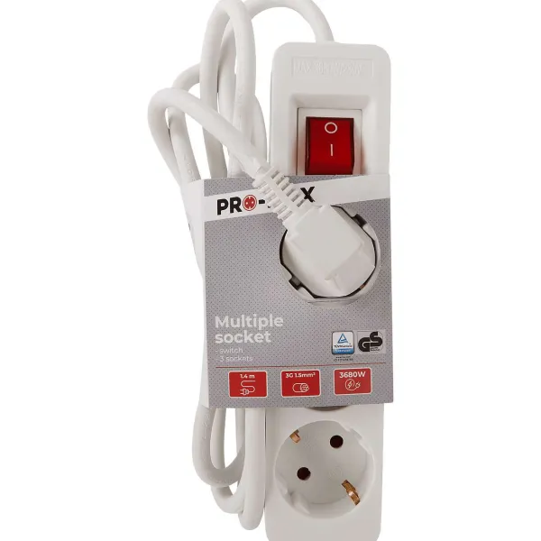 Pro-max Stekkerdoos Wit Best