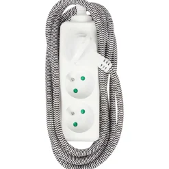 Pro-max Stekkerdoos Wit,Zwart Outlet