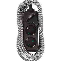 Pro-max Stekkerdoos Wit,Zwart Outlet