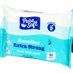 Pure Soft Sensitive Vochtig Toiletpapier Bio-Flush Online