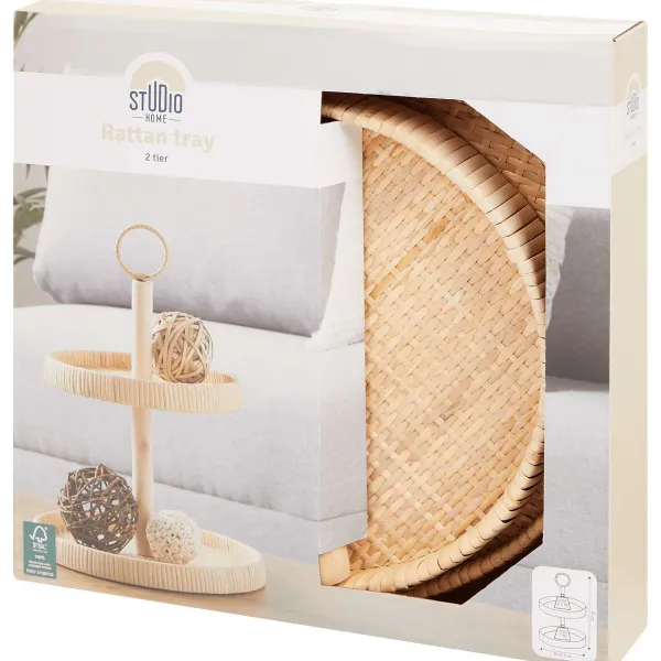 Merk Rattan Etag Re Beige New