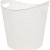 Merk Rattan Flexibele Wasmand Zwart,Wit Online