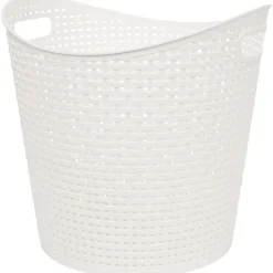 Merk Rattan Flexibele Wasmand Zwart,Wit Online