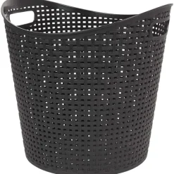 Merk Rattan Flexibele Wasmand Zwart,Wit Online