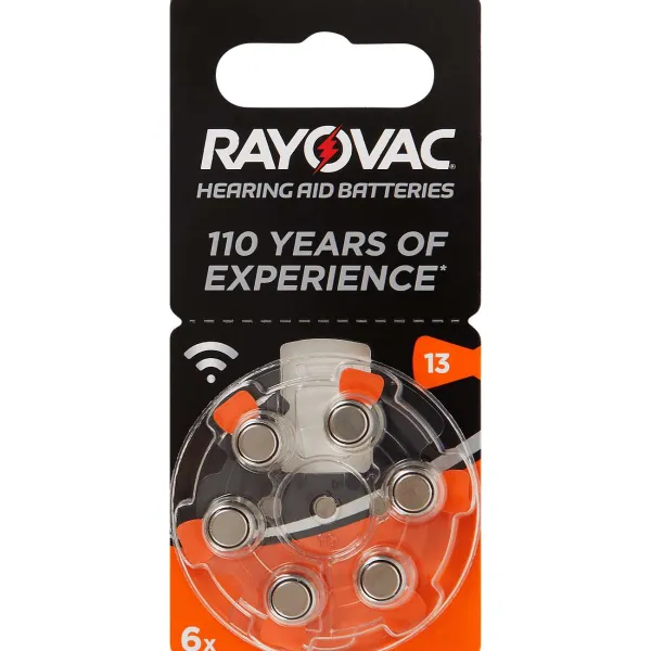 Rayovac Hoortoestelbatterijen A13 Zilver New