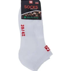 Lotto Redmax Sneakersokken Wit,Zwart Outlet