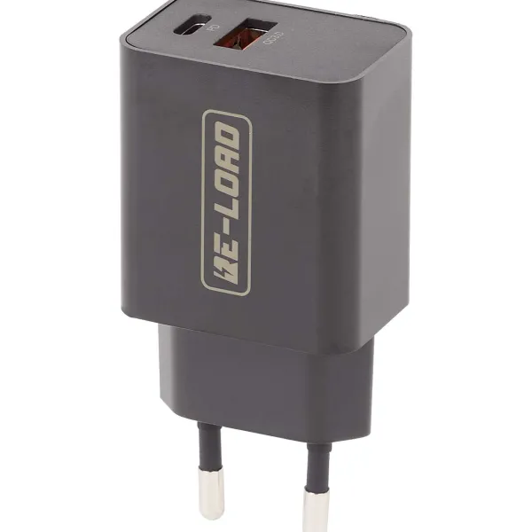 Re-load Dual Snellader Zwart,Wit Outlet