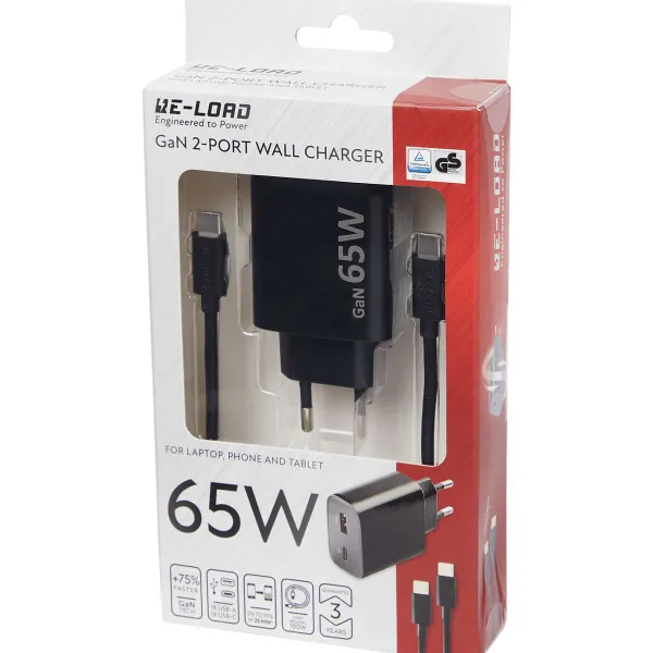 Re-load Dual Wandlader Wit,Zwart Sale