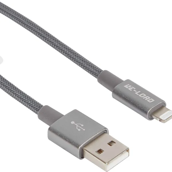 Re-load High Speed Laad- En Datakabel 8-Pins Zwart,Grijs,Wit Sale