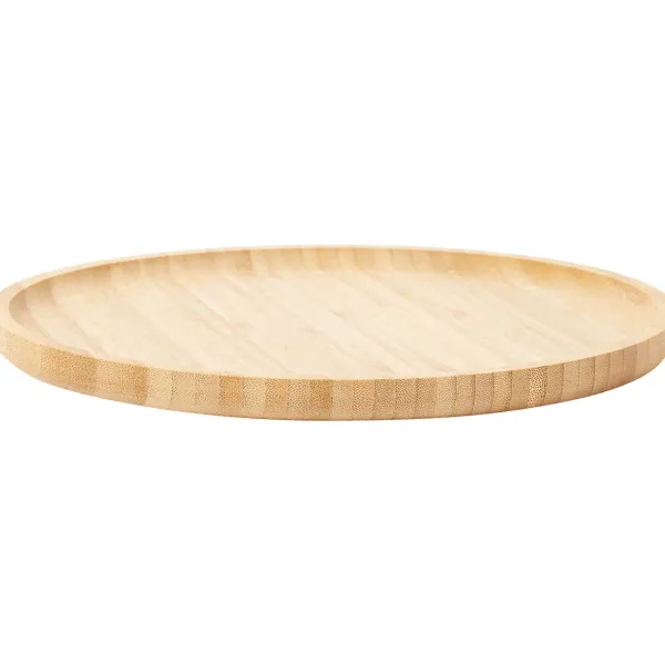 Merk Rond Serveerbord Beige Best