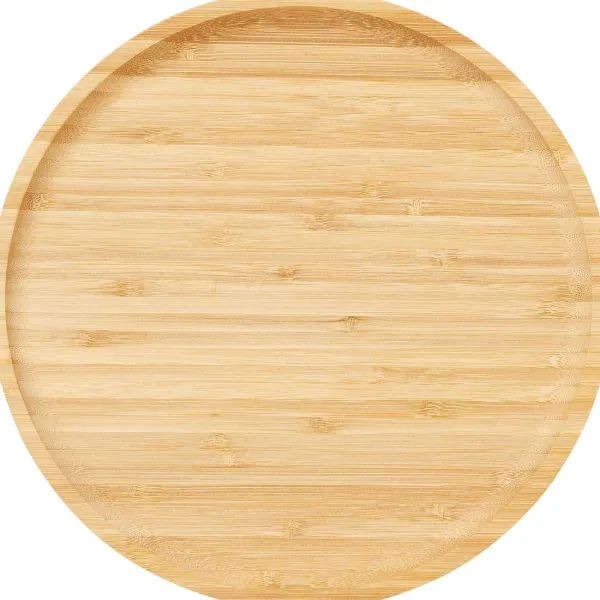 Merk Rond Serveerbord Beige Best