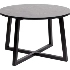 Merk Ronde Bijzettafel Beige,Zwart Hot