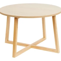 Merk Ronde Bijzettafel Beige,Zwart Hot