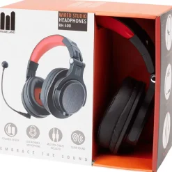 Roseland Studio-Koptelefoon Rood,Zwart Discount