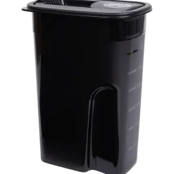 Rotho Dierenvoer Bewaarbox Transparant,Zwart Clearance