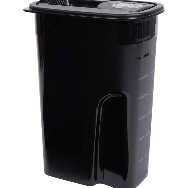 Rotho Dierenvoer Bewaarbox Transparant,Zwart Clearance