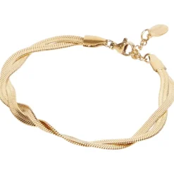 Merk Royal Divas Roestvrijstalen Armband Goud