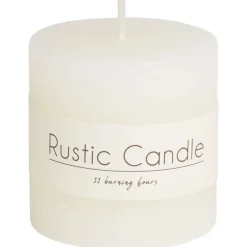 Candra Rustieke Mini-Kaars Blauw,Groen,Roze,Wit Clearance