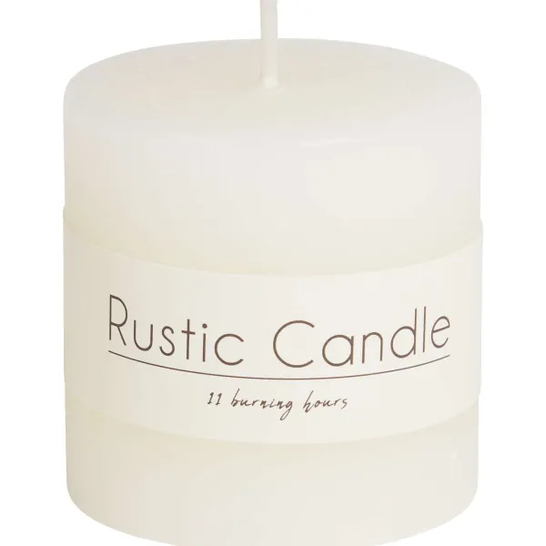 Candra Rustieke Mini-Kaars Blauw,Groen,Roze,Wit Clearance