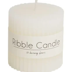 Candra Rustieke Mini-Kaars Blauw,Groen,Roze,Wit Clearance