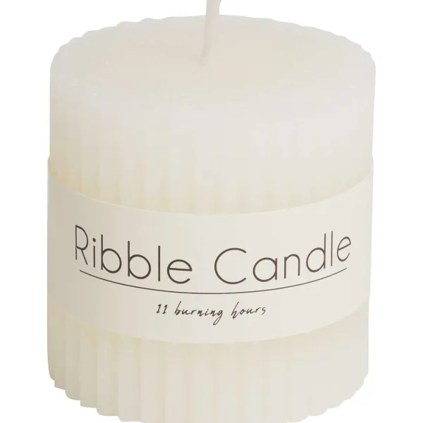 Candra Rustieke Mini-Kaars Blauw,Groen,Roze,Wit Clearance