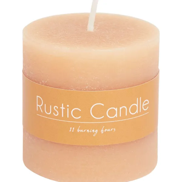 Candra Rustieke Mini-Kaars Blauw,Groen,Roze,Wit Clearance