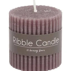 Candra Rustieke Mini-Kaars Blauw,Groen,Roze,Wit Clearance