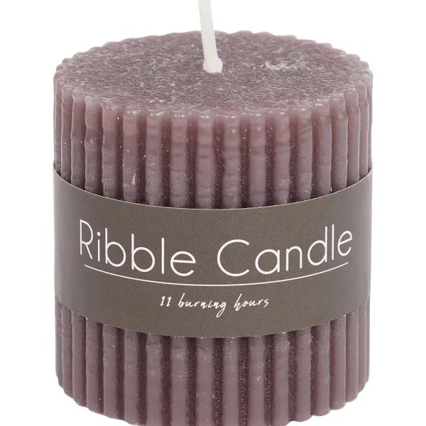 Candra Rustieke Mini-Kaars Blauw,Groen,Roze,Wit Clearance